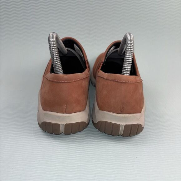 Merrell Shoes Encore Moc 4 Women Size 8 Rust Orange Leather Slip On Casual - Picture 4 of 9